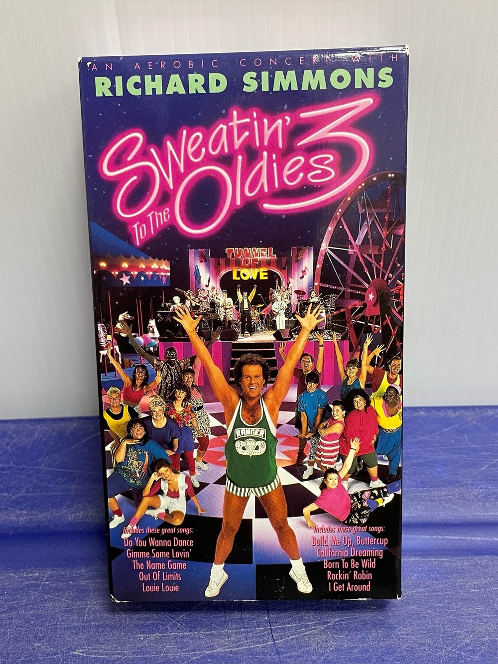 VINTAGE RICHARD SIMMONS SWEATIN’ TO THE OLDIES VHS TAPE
